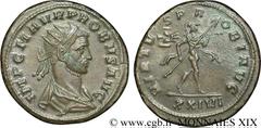 PROBUS(06-07/276-09/282)Marcus Aurelius Probus Aurelianus N° v19_0334    Date : 277 Nom de l'atelier : Pannonie supérieure, Siscia Métal : billon Diamètre : 22,5mm Axe des coins : 12h. Poids : 4,26g. 