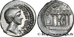 OCTAVIAN Type : Denier  Date : printemps - été  Date : c. 36 AC.  Mint name / Town : Rome ou Italie  Metal : silver  Millesimal fineness : 950  ‰ Diameter : 20  mm Orientation dies : 5  h. Weight : 3,