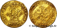 PHILIP IV "THE FAIR" Type : Florin d’or dit “à la reine”  Date : 1305  Date : n.d.  Metal : gold  Millesimal fineness : 916  ‰ Diameter : 27  mm Orientation dies : 8  h. Weight : 4,63  g. Rarity : R3 