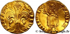 ITALY - FLORENCE - RÉPUBLIC Type : Florin d'or, 9e série  Date : 1335  Mint name / Town : Florence  Metal : gold  Millesimal fineness : 986  ‰ Diameter : 19  mm Orientation dies : 1  h. Weight : 3,5  
