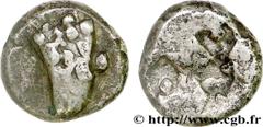 MASSALIA - MARSEILLE (525/520-480-474 avant J.-C.) Obole du type du trésor d'Auriol à la tête de bélier, à droite c. 480-470 AC. N° bga_148283 Date : c. 480-470 AC. Métal : argent Degré de rareté : R3