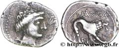 MASSALIA - MARSEILLE (IIIe - Ier siècles avant J.-C.) “Drachme légère” ou tétrobole 220-200 AC. N° bga_148572 Date : 220-200 AC. Métal : argent Degré de rareté : R2 Etat de conservation : TTB/SUP Comm