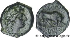 MASSALIA - MARSEILLE (IIIe - Ier siècles avant J.-C.) Petit bronze au taureau (hémiobole ?) c. 150-130 AC. N° bga_162367 Date : c. 150-130 AC. Métal : bronze Diamètre : 15,5mm Axe des coins : 5h. Poid