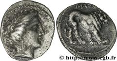 MASSALIA - MARSEILLE (IIIe - Ier siècles avant J.-C.) “Drachme légère” ou tétrobole, groupe 1 200-150 AC. N° bga_163901 Date : 200-150 AC. Métal : argent Diamètre : 16,5mm Axe des coins : 7h. Poids : 