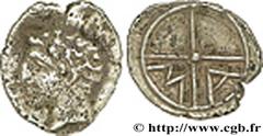 MASSALIA - MARSEILLE (474-410 avant J.-C.) Obole MA, tête à gauche c. 121-82 AC. N° bga_190663 Date : c. 121-82 AC. Métal : argent Diamètre : 11,5mm Axe des coins : 8h. Poids : 0,63g.   Etat de conser