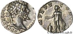SEPTIME SEVERE (13/04/193-4/02/211) Lucius Septimius Severus Denier 197 N° brm_079918 Date : 197 Nom de l'atelier : Rome Métal : argent Diamètre : 15,5mm Axe des coins : 6h. Poids : 2,96g.   Etat de c