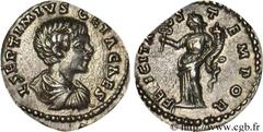 GETA (06/198-26/02/212) Lucius puis Publius Septimius Geta César (06/198-fin209) Denier 198 N° brm_079937 Date : 198 Nom de l'atelier : Laodicée Métal : argent Diamètre : 19,00mm Axe des coins : 12h. 
