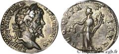 SEPTIME SEVERE (13/04/193-4/02/211) Lucius Septimius Severus Denier 199 N° brm_079961 Date : 199 Nom de l'atelier : Rome Métal : argent Diamètre : 17mm Axe des coins : 11h. Poids : 3,34g.   Etat de co