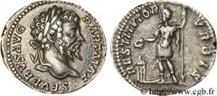 SEPTIME SEVERE (13/04/193-4/02/211) Lucius Septimius Severus Denier 201 N° brm_079978 Date : 201 Nom de l'atelier : Rome Métal : argent Diamètre : 17mm Axe des coins : 12h. Poids : 3,29g.   Etat de co