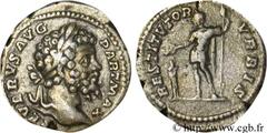 SEPTIME SEVERE (13/04/193-4/02/211) Lucius Septimius Severus Denier 201 N° brm_079979 Date : 201 Nom de l'atelier : Rome Métal : argent Diamètre : 19mm Axe des coins : 6h. Poids : 3,19g. Etat de conse