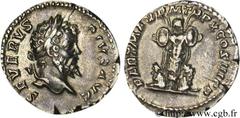 SEPTIME SEVERE (13/04/193-4/02/211) Lucius Septimius Severus Denier 202 N° brm_079991 Date : 202 Nom de l'atelier : Rome Métal : argent Diamètre : 19mm Axe des coins : 8h. Poids : 3,26g. Degré de rare