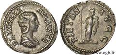 PLAUTILLE (+211) Publia Fulvia Plautilla Augusta (202-205) Denier 203 N° brm_080002 Date : 203 Nom de l'atelier : Rome Métal : argent Diamètre : 19,00mm Axe des coins : 6h. Poids : 3,39g. Degré de rar