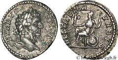 SEPTIME SEVERE (13/04/193-4/02/211) Lucius Septimius Severus Denier 207 N° brm_080047 Date : 207 Nom de l'atelier : Rome Métal : argent Diamètre : 19,5mm Axe des coins : 1h. Poids : 3,79g.   Etat de c