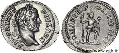 CARACALLA (27/05/196-8/04/217) Marcus Aurelius Antoninus Co-empereur avec Septime Sévère (04/198-209) Denier 209 N° brm_080074 Date : 209 Nom de l'atelier : Rome Métal : argent Diamètre : 18mm Axe des