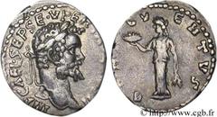 SEPTIME SEVERE (13/04/193-4/02/211) Lucius Septimius Severus Denier 194-198 (?) N° brm_080101 Date : 194-198 (?) Nom de l'atelier : Emèse Métal : argent Diamètre : 17,5mm Axe des coins : 5h. Poids : 2