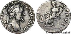 SEPTIME SEVERE (13/04/193-4/02/211) Lucius Septimius Severus Denier 194-198 (?) N° brm_080103 Date : 194-198 (?) Nom de l'atelier : Emèse Métal : argent Diamètre : 16mm Axe des coins : 12h. Poids : 3,