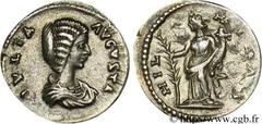 JULIA DOMNA (+217) Julia Domna Augusta (194-217) Denier 196-202 N° brm_080124 Date : 196-202 Nom de l'atelier : Laodicée Métal : argent Diamètre : 19,00mm Axe des coins : 4h. Poids : 3,39g. Degré de r