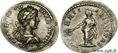 CARACALLA (27/05/196-8/04/217) Marcus Aurelius Antoninus Co-empereur avec Septime Sévère (04/198-209) Denier 198 N° brm_080129 Date : 198 Nom de l'atelier : Laodicée Métal : argent Diamètre : 19mm Axe