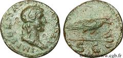 DOMITIEN (12/69-18/09/96) Titus Flavius Domitianus Auguste (13/09/81-18/09/96) Semis 85 N° brm_080629 Date : 85 Nom de l'atelier : Rome Métal : cuivre Diamètre : 20mm Axe des coins : 6h. Poids : 3,09g