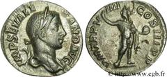 ALEXANDRE SEVERE (10/05/221-22/03/235) Marcus Aurelius Severus Alexander Auguste (13/03/222-22/02/235) Denier 230 N° brm_081708 Date : 230 Nom de l'atelier : Rome Métal : argent Diamètre : 18mm Axe de