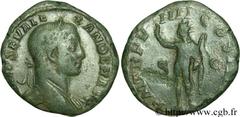 ALEXANDRE SEVERE (10/05/221-22/03/235) Marcus Aurelius Severus Alexander Auguste (13/03/222-22/02/235) Sesterce 230 N° brm_081709 Date : 230 Nom de l'atelier : Rome Métal : cuivre Diamètre : 30mm Axe 