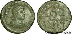 GRATIEN (24/08/367-25/08/383) Flavius Gratianus Nummus, (PB, ئ 3) 367-375 N° brm_092663 Date : 367-375 Nom de l'atelier : Lyon Métal : cuivre Diamètre : 18mm Axe des coins : 6h. Poids : 2,79g. Degré d