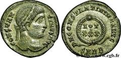 CONSTANTIN Ier LE GRAND (25/07/306-22/05/337) Flavius Valerius Constantinus Auguste (25/12/307-22/05/337) Centenionalis ou nummus 325-326 N° brm_095585 Date : 325-326 Nom de l'atelier : Héraclée Métal