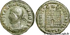CONSTANTIN II (1/03/317-04/340) Flavius Claudius Julius Constantinus César (1/03/317-9/09/337) Centenionalis ou nummus 326-328 N° brm_095656 Date : 326-328 Nom de l'atelier : Thessalonique Métal : cui