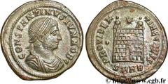 CONSTANTIN II (1/03/317-04/340) Flavius Claudius Julius Constantinus César (1/03/317-9/09/337) Centenionalis ou nummus 327-329 N° brm_095657 Date : 327-329 Nom de l'atelier : Héraclée Métal : cuivre D