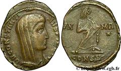 CONSTANTIN Ier LE GRAND (+337) Divus Flavius Valerius Constantinus Restitution par Constantin II, Constans et Constance II Centenionalis ou nummus 347-348 N° brm_095716 Date : 347-348 Nom de l'atelier