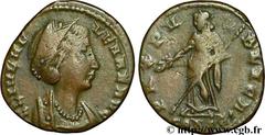 HELENE (+328) Diva Flavia Julia Helena Restitution par Constantin II, Constans et Constance II Centenionalis ou nummus 337-340 N° brm_095720 Date : 337-340 Nom de l'atelier : Constantinople Métal : cu