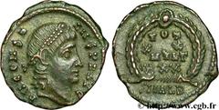 CONSTANS (25/12/335-18/01/350) Flavius Julius Constans Auguste (9/09/337-18/01-350) Centenionalis ou nummus 347-348 N° brm_095732 Date : 347-348 Nom de l'atelier : Alexandrie Métal : cuivre Diamètre :