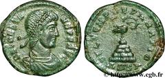 CONSTANS (25/12/335-18/01/350) Flavius Julius Constans Auguste (9/09/337-18/01-350) Demi-maiorina, (PB, ئ 3) 348-350 N° brm_095741 Date : 348-350 Nom de l'atelier : Siscia Métal : cuivre Diamètre : 18