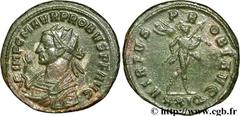 PROBUS (06-07/276-09/282) Marcus Aurelius Probus Aurelianus 277 N° brm_096807 Date : 277 Nom de l'atelier : Siscia Métal : billon Diamètre : 22mm Axe des coins : 11h. Poids : 4,11g.   Etat de conserva