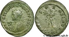 PROBUS (06-07/276-09/282) Marcus Aurelius Probus Aurelianus 277 N° brm_096818 Date : 277 Nom de l'atelier : Siscia Métal : billon Diamètre : 24mm Axe des coins : 6h. Poids : 4,13g.   Etat de conservat