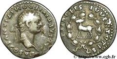 DOMITIEN (12/69-18/09/96) Titus Flavius Domitianus César sous Titus (24/06/79-13/09/81) Denier 80 N° brm_097292 Date : 80 Nom de l'atelier : Rome Métal : argent Diamètre : 19mm Axe des coins : 6h. Poi