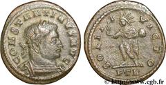 CONSTANTIN Ier LE GRAND (25/07/306-22/05/337) Flavius Valerius Constantinus Auguste (25/12/307-22/05/337) Demi-follis ou demi-nummus 310-311 N° brm_097354 Date : 310-311 Nom de l'atelier : Trèves Méta