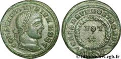 CONSTANTIN II (1/03/317-04/340) Flavius Claudius Julius Constantinus César (1/03/317-9/09/337) Centenionalis ou nummus 321-324 N° brm_097386 Date : 321-324 Nom de l'atelier : Siscia Métal : cuivre Dia