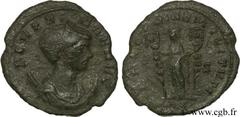 SEVERINE (+ après 275) Ulpia Severina Femme d'Aurélien - Augusta (274-275) Aurelianus automne 274 - printemps 275 N° brm_107255 Date : automne 274 - printemps 275 Nom de l'atelier : Siscia Métal : bil