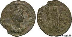 SEVERINE (+ après 275) Ulpia Severina Femme d'Aurélien - Augusta (274-275) Aurelianus début - été 275 N° brm_107582 Date : début - été 275 Nom de l'atelier : Cyzique Métal : billon Diamètre : 22,00mm 