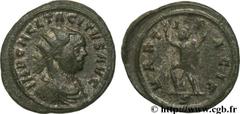 TACITE (11-12/275-06/276) Marcus Claudius Tacitus Aurelianus fin 275 N° brm_107613 Date : fin 275 Nom de l'atelier : Ticinum Métal : billon Diamètre : 23,00mm Axe des coins : 6h. Poids : 3,69g.   Etat