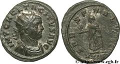 TACITE (11-12/275-06/276) Marcus Claudius Tacitus Aurelianus fin 275 - début 276 N° brm_107642 Date : fin 275 - début 276 Nom de l'atelier : Rome Métal : billon Diamètre : 22mm Axe des coins : 6h. Poi