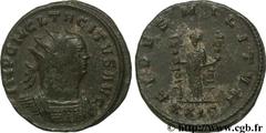 TACITE (11-12/275-06/276) Marcus Claudius Tacitus Aurelianus début - mai 276 N° brm_107673 Date : début - mai 276 Nom de l'atelier : Rome Métal : billon Diamètre : 22mm Axe des coins : 6h. Poids : 3,2