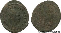 TACITE (11-12/275-06/276) Marcus Claudius Tacitus Aurelianus Printemps 276 N° brm_107730 Date : Printemps 276 Nom de l'atelier : Cyzique Métal : billon Diamètre : 24,5mm Axe des coins : 12h. Poids : 3