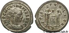 TACITE (11-12/275-06/276) Marcus Claudius Tacitus Aurelianus 276 N° brm_107745 Date : 276 Nom de l'atelier : Cyzique Métal : billon Diamètre : 22,00mm Axe des coins : 12h. Poids : 3,22g.   Etat de con