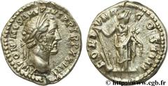 ANTONIN LE PIEUX (25/02/138-7/03/161) Titus Aurelius Fulvus Boionius Arrius Antoninus Auguste (10/07/138-7/03/161) Denier 160-161 N° brm_107758 Date : 160-161 Nom de l'atelier : Rome Métal : argent Di