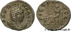 SALONINE (+268) Cornelia Salonina Femme de Gallien, mère de Valérien II et de Salonin - Augusta (253-268) Antoninien 256-257 N° brm_107803 Date : 256-257 Nom de l'atelier : Rome Métal : billon Diamètr