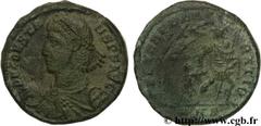 CONSTANS (25/12/335-18/01/350) Flavius Julius Constans Auguste (9/09/337-18/01-350) Maiorina, (MB, ئ 2) 348-350 N° brm_107859 Date : 348-350 Nom de l'atelier : Antioche Métal : cuivre Diamètre : 21,00
