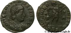 GRATIEN (24/08/367-25/08/383) Flavius Gratianus Nummus 367-375 N° brm_107879 Date : 367-375 Nom de l'atelier : Thessalonique Métal : cuivre Diamètre : 18,00mm Axe des coins : 6h. Poids : 1,98g. Degré 