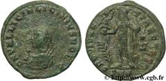 LICINIUS II (1/04/317-09/324) Flavius Valerius Constantinus Licinianus Licinius César (317-324) Follis ou nummus 318 N° brm_108854 Date : 318 Nom de l'atelier : Nicomédie Métal : cuivre Diamètre : 17m